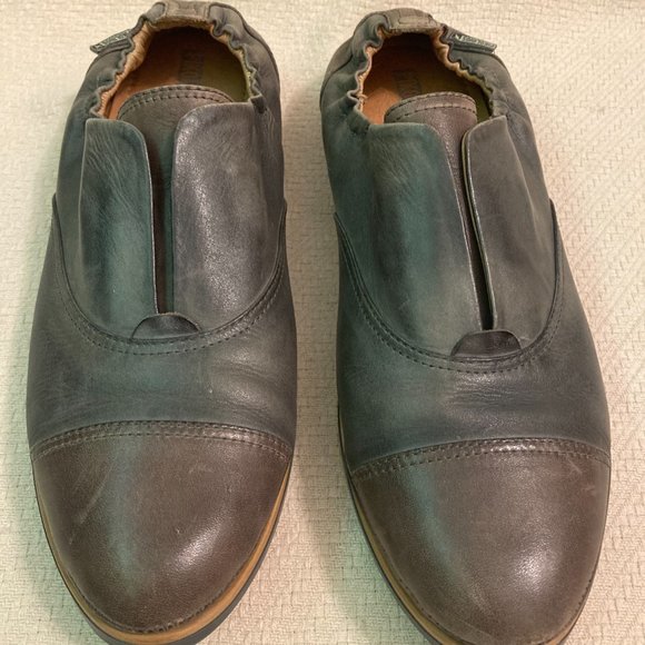 PIKOLINOS Gray Leather Flats - Picture 8 of 15